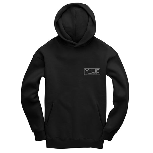 Y-LIE LDN Oversized Hoodie, Black