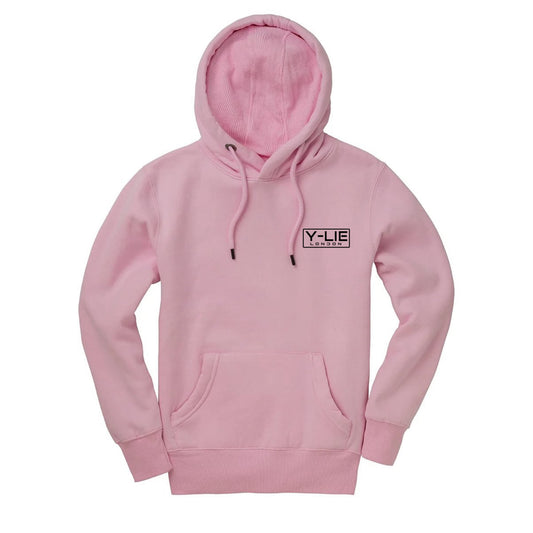 Y-LIE LDN Diamond Hoodie, Pink