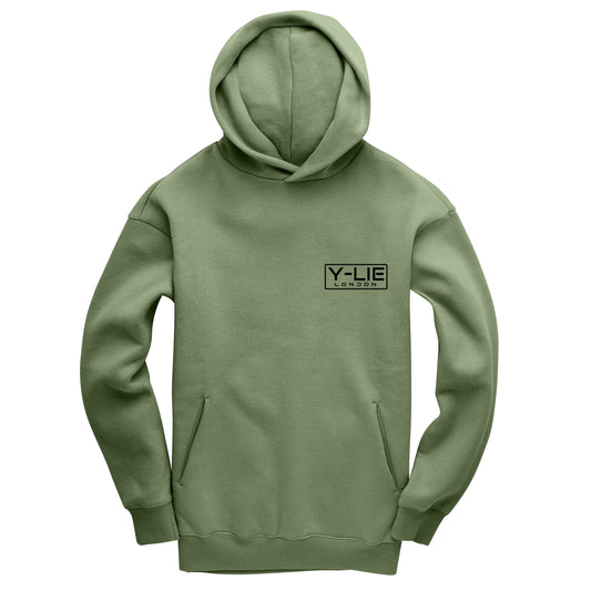 Y-LIE LDN Oversized Hoodie, Sage