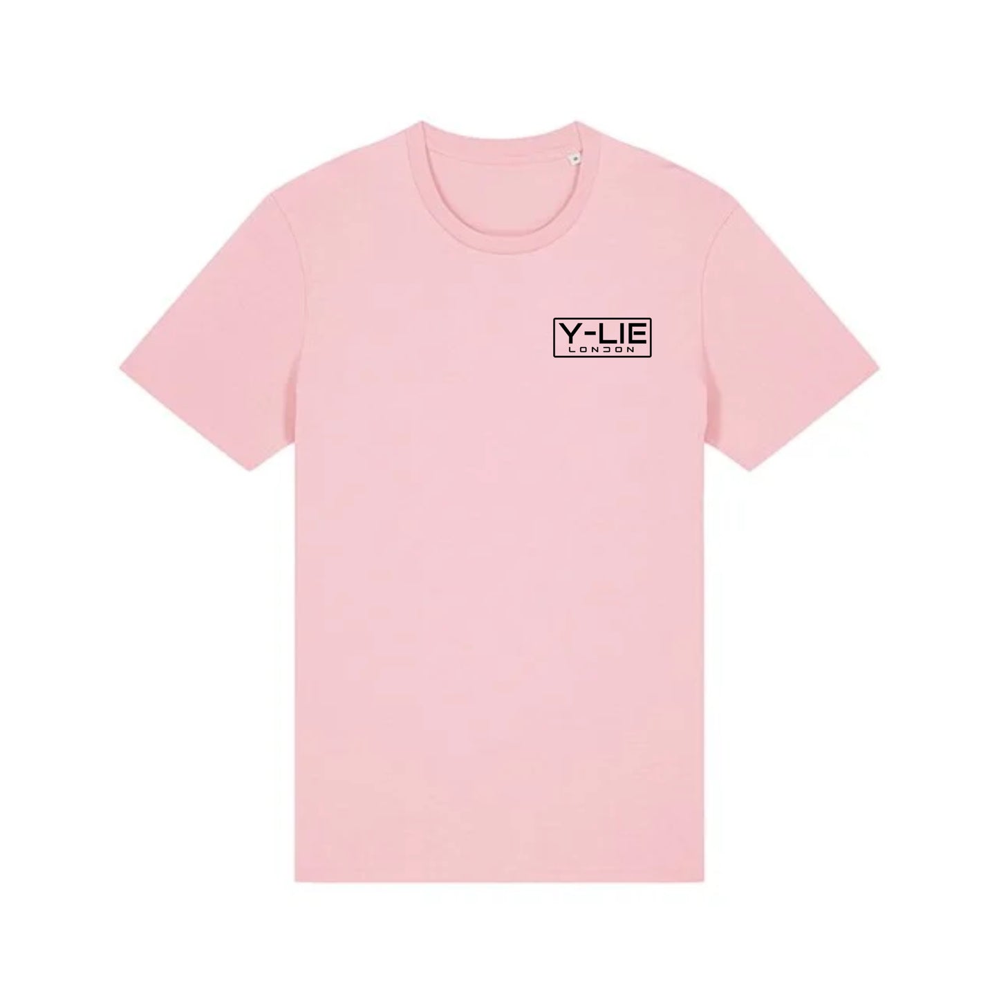 Y-LIE LDN Logo Tee, Pink