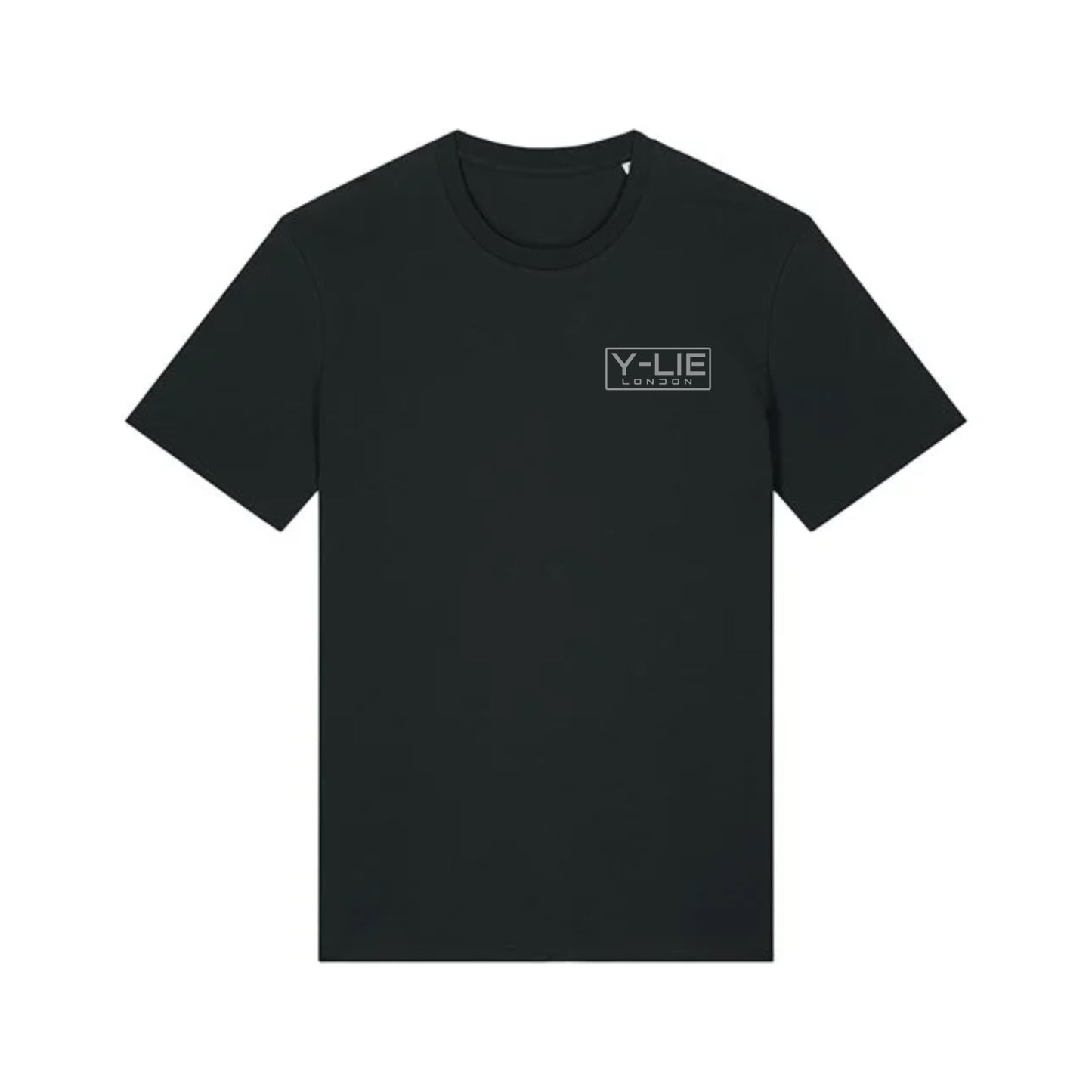 Y-LIE LDN Logo Tee, Black