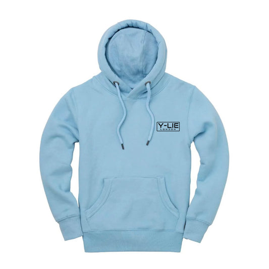 Y-LIE LDN Diamond Hoodie, Sky Blue