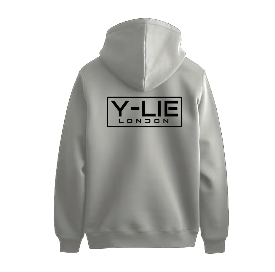 Y-LIE LDN Oversized Hoodie, Grey