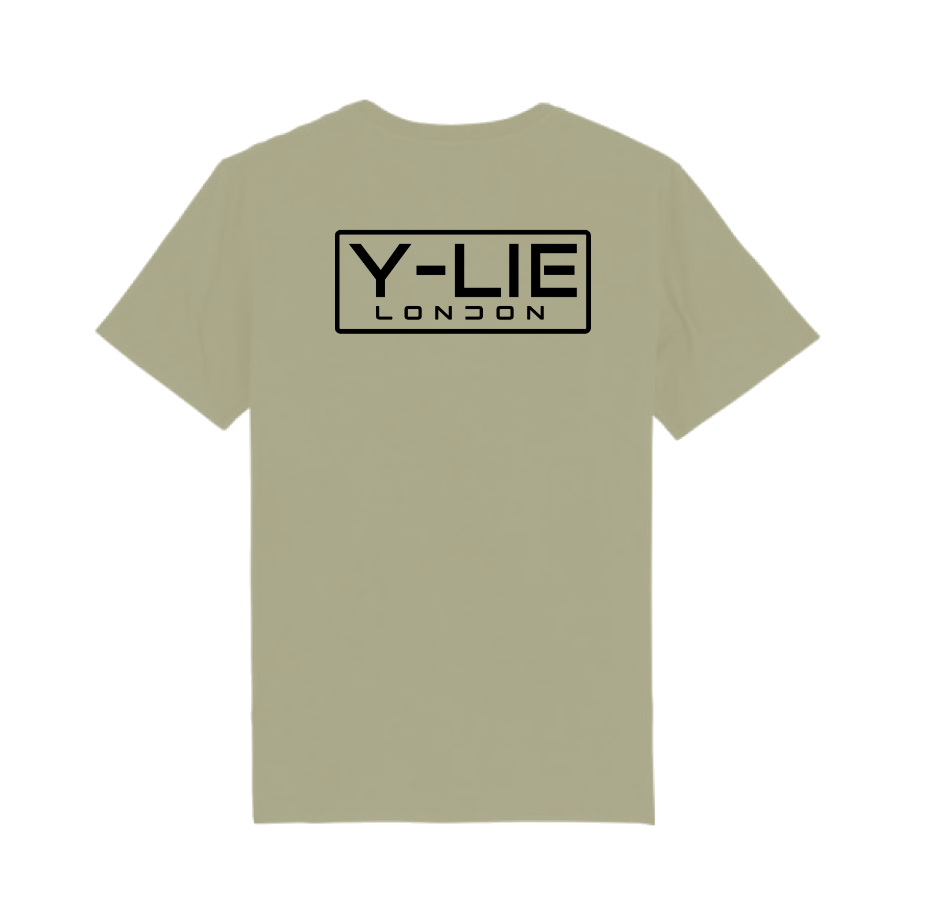 Y-LIE LDN Logo Tee, Sage